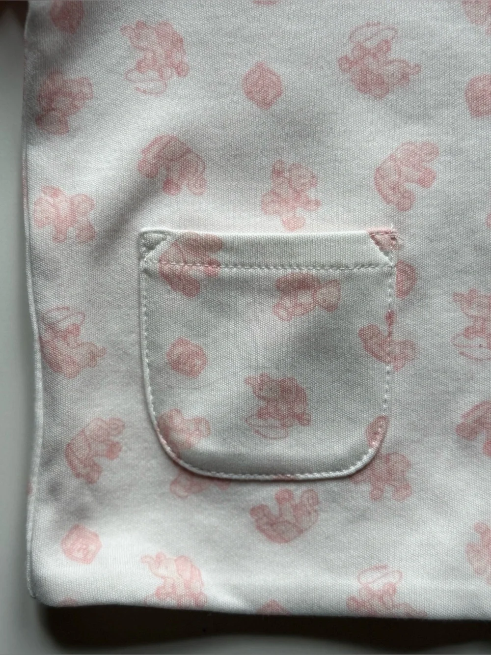 Ralph Lauren Baby Girl Pink Reversible Organic Cotton Jacket - Size 6-9M